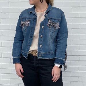 Western fringe jacket